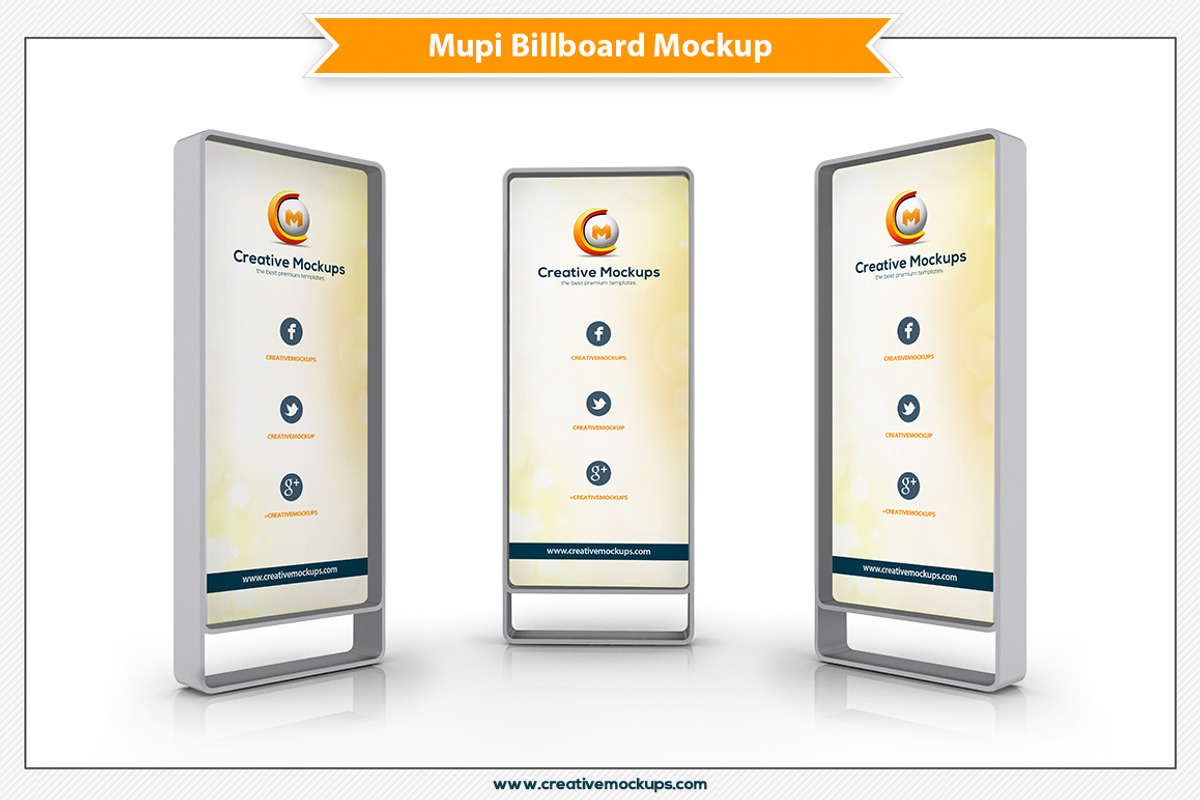 Mupi Billboard Mockup, an Advertising Mockup by Plus Media (Photo 3 of 6)