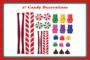 Printable Gingerbread House Builder, an Object Graphic by The Digital Prop Shop (Thumbnail 6 of 7)