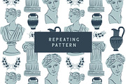 Greek Aesthetic Goddess Clip Art, an Illustration by Putnam Road Art (Thumbnail 3 of 4)