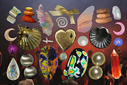 Etcetera Collage Kit Odd PNG Scraps, an Object Graphic by Mystik Vision (Thumbnail 4 of 5)