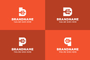 Letter B D P Q Trident Logo, a Branding & Logo Template by Pray Art Design Studio (Thumbnail 2 of 2)
