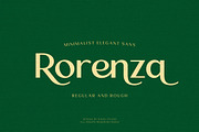 Rorenza, a Sans Serif Font by Dikas Studio (Thumbnail 1 of 10)