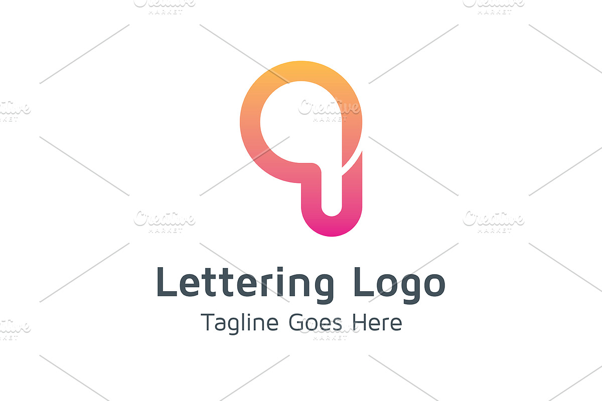 20 Logo Lettering Q Template Bundle, a Branding & Logo Template by Acongraphic (Photo 13 of 21)