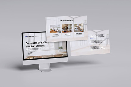 iMac Screen Mockup