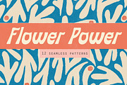Flower Power pattern set, a Pattern Graphic by Nicetoseeya (Thumbnail 1 of 11)