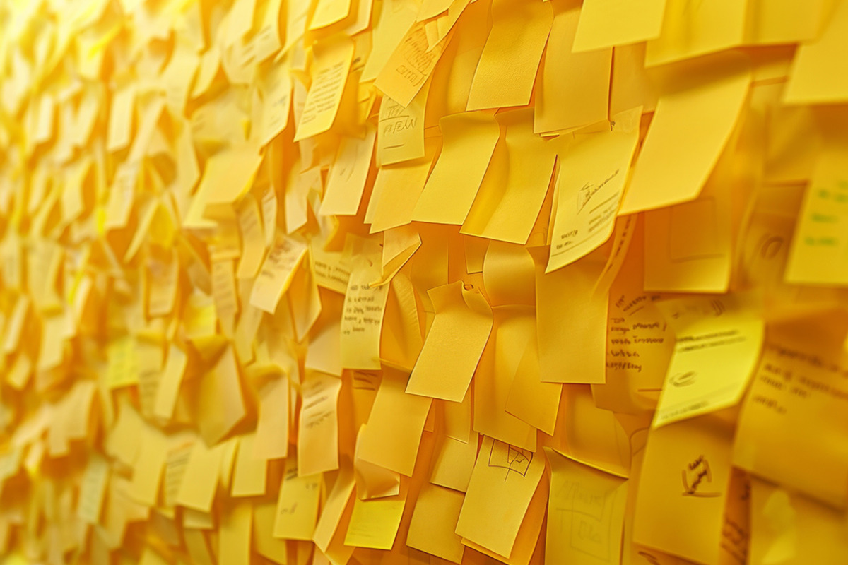 Post-its - 76 imagese, a Photo by Handmadefont (Photo 8 of 12)