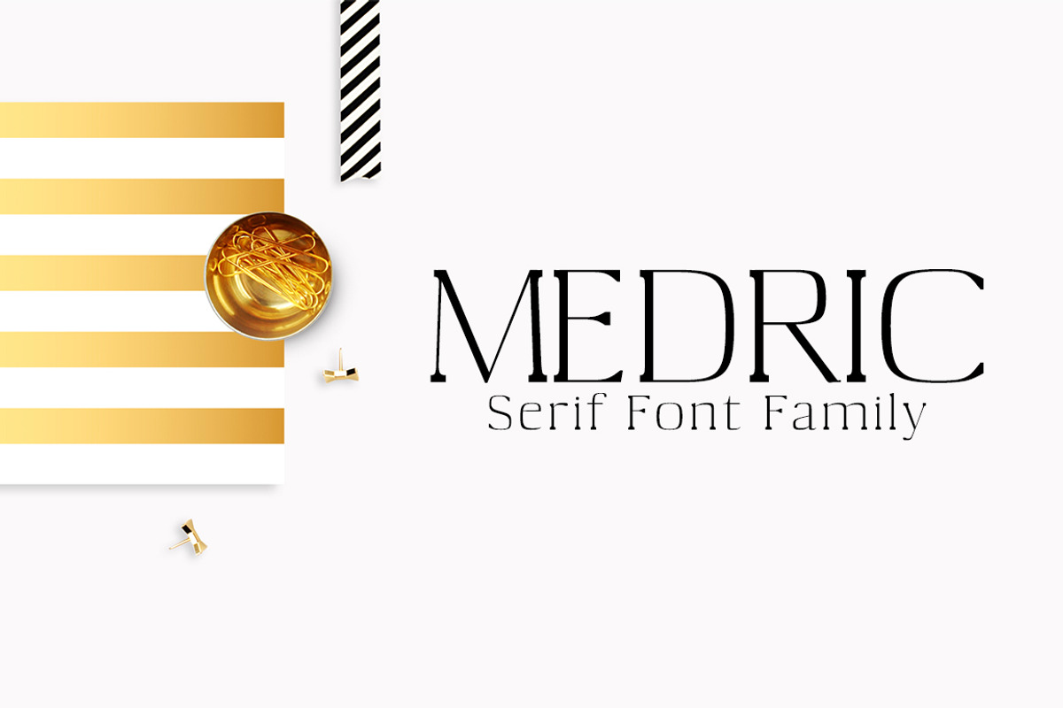 Medric Serif 4 Font Family