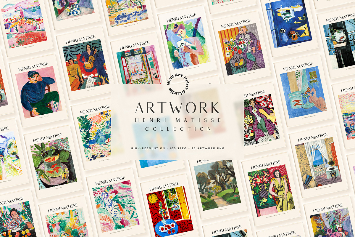 Artwork Collection 5, a Wallpaper Graphic by Wall Art Print Studio (Photo 1 of 18)