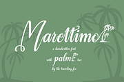 Marettimo Summer-Vibe Font, a Script Font by The Traveling Fox (Thumbnail 2 of 7)