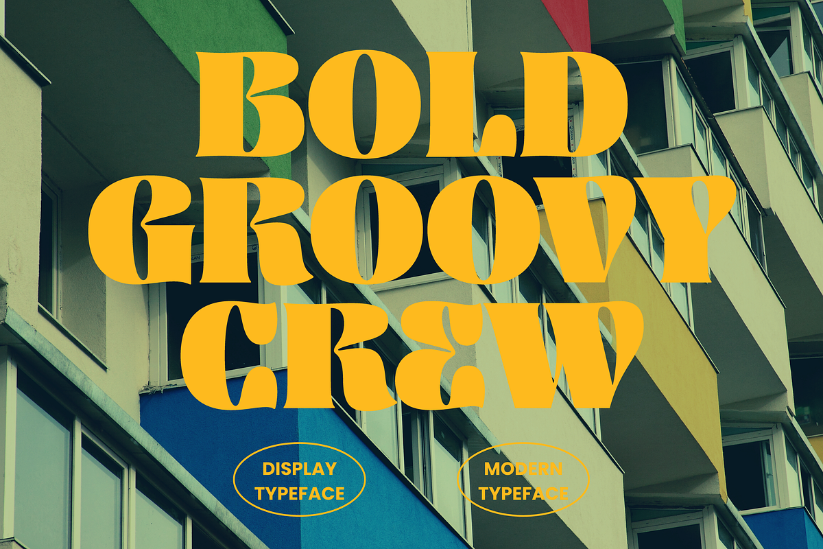 Ayuga - Psychedelic Font, a Serif Font by Zarma Type (Photo 12 of 14)
