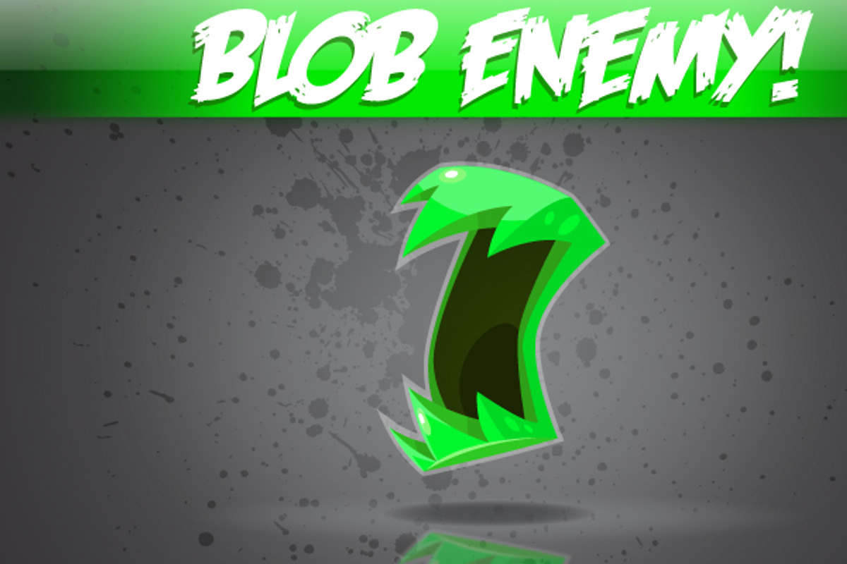 Blob Enemy!, a Graphic by Mike Mac (Photo 1 of 2)