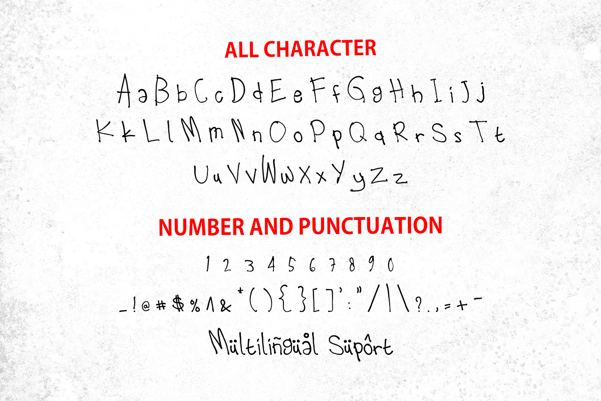 Can't Write, a Serif Font by Forberas Club (Photo 6 of 7)