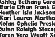 Mondays | Cute Block Font, a Sans Serif Font by KA Designs (Thumbnail 9 of 10)