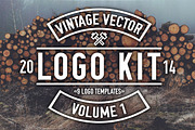 Vintage Vector Logo Kit, a Branding & Logo Template by Matt Borchert (Thumbnail 1 of 5)
