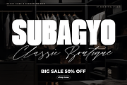 Yusiel, a Sans Serif Font by Abo Daniel Studio (Thumbnail 3 of 13)
