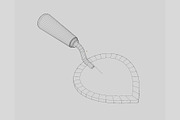 Trowel 3D model, an Object 3D Model by fahad121 (Thumbnail 7 of 8)