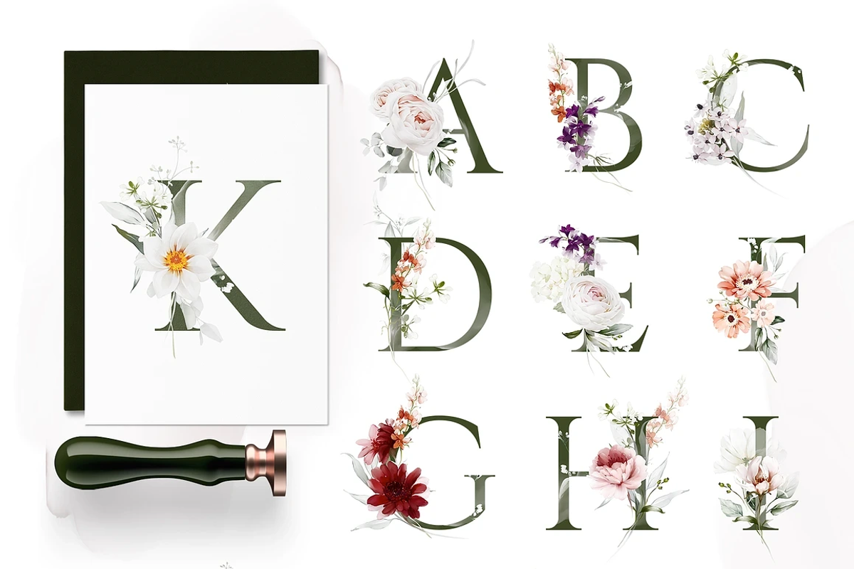 1K+ Belle Watercolor Floral Bundle, an Illustration by Karma (Photo 48 of 54)