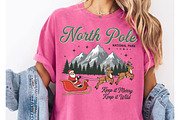 North Pole National Park Christmas, a Seasonal Illustration by DreamCafeArt (Thumbnail 4 of 6)