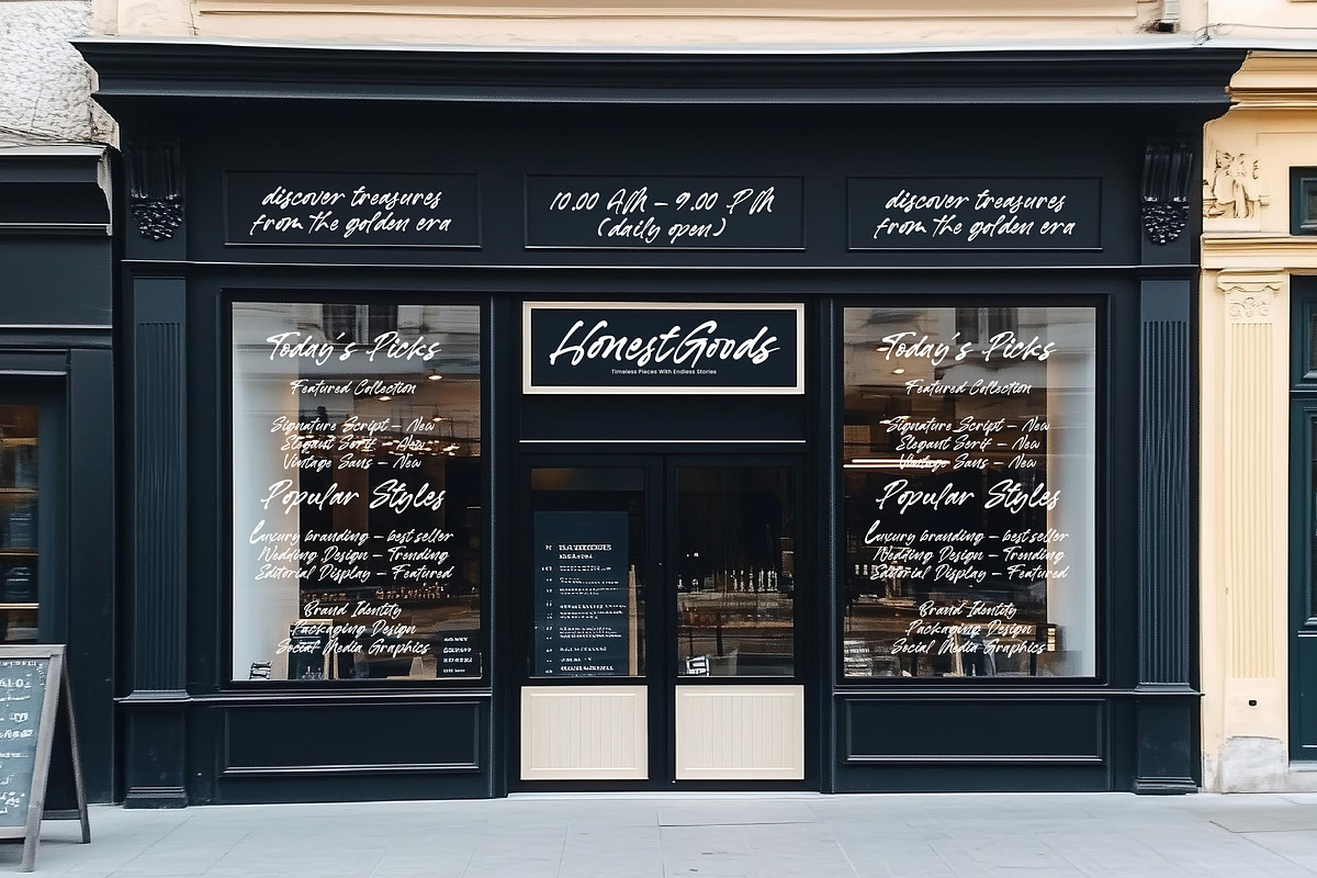 Barellys Albion Modern Handwritten, a Script Font by Letterena Studios Script (Photo 9 of 10)