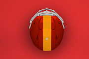 Football Helmet Mockup, an Object Graphic by Loudoun Design Co. (Thumbnail 4 of 6)