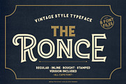 Ronce - Vintage Display Font, a Serif Font by Bentype Studio (Thumbnail 1 of 7)