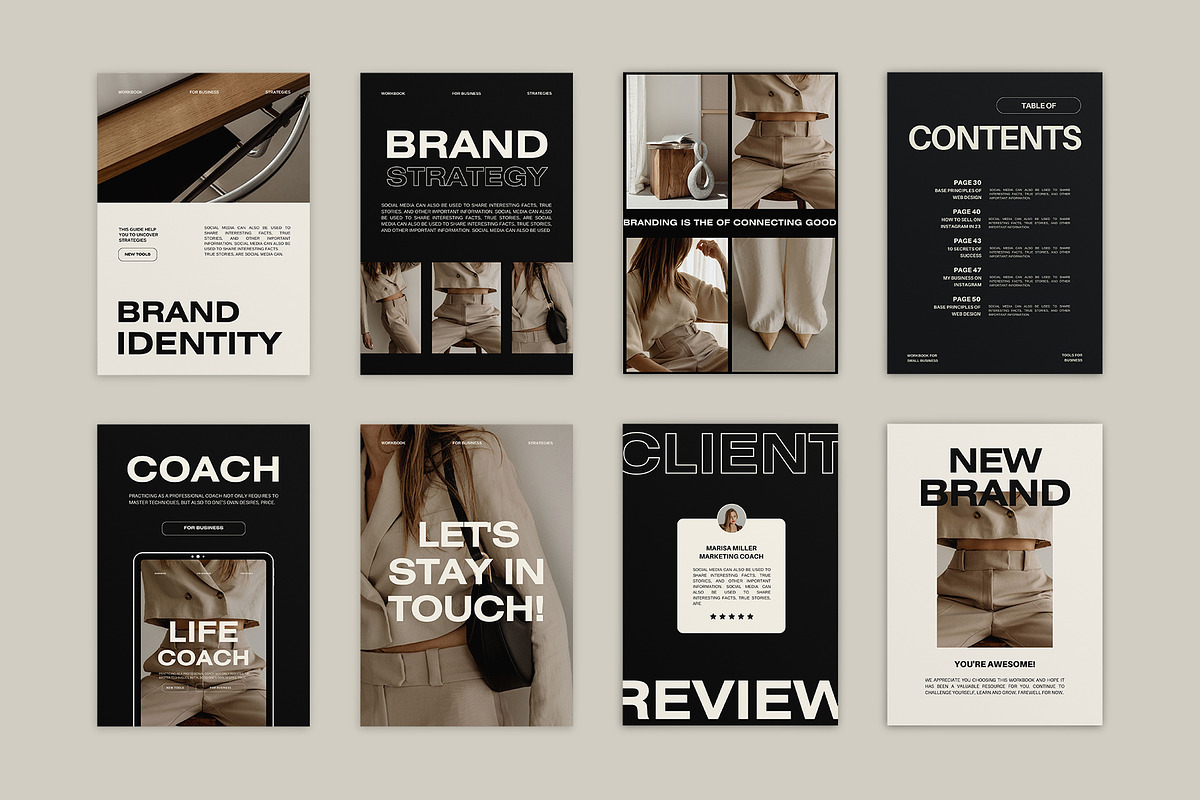 Big Coach Bundle Canva V, a Marketing Template by Instprofi | Studio Estimo (Photo 6 of 31)