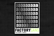 Factory Sans – Modern Sans Typeface, a Sans Serif Font by Almarkhatype (Thumbnail 11 of 12)
