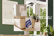 LENIS ROOM Natural Frame Mockup Set, a Household Mockup by Stykke Studio (Thumbnail 11 of 58)