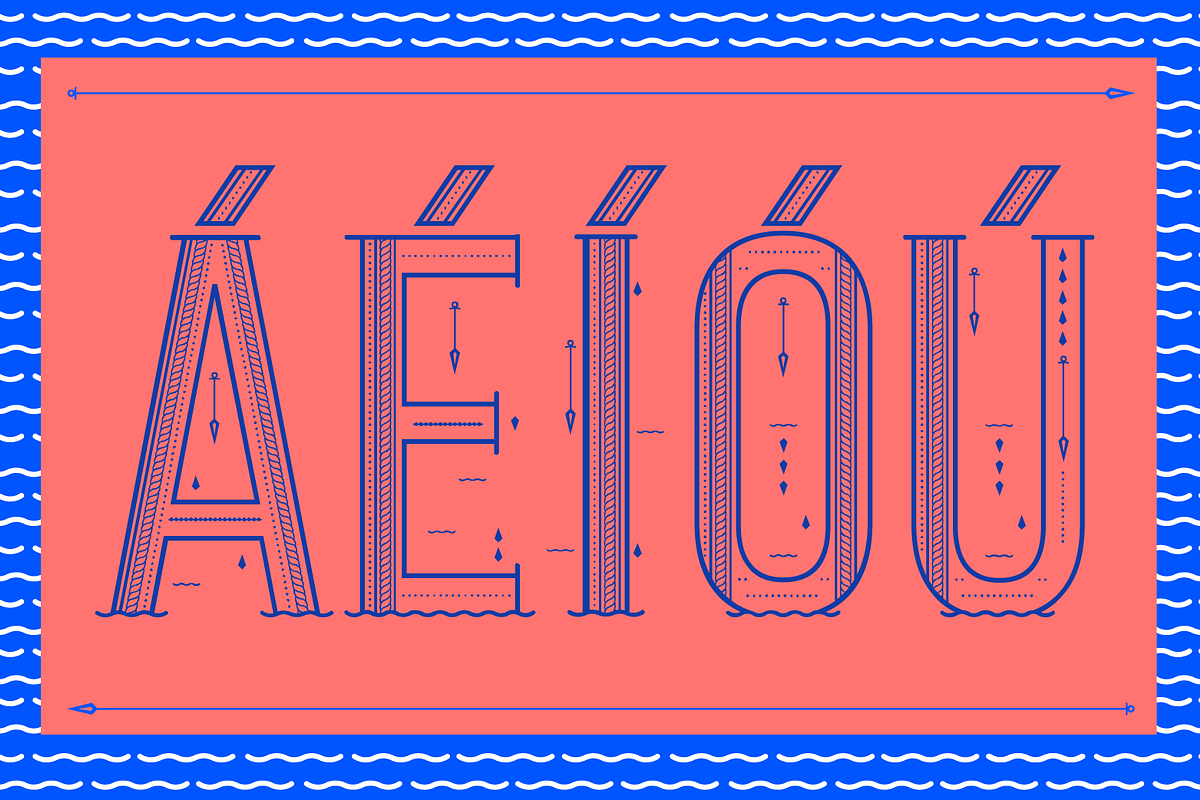 Sea Font preview 6