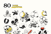 Summer Fruits Poster Builder, an Object Graphic by KetteCreate (Thumbnail 14 of 17)