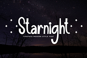 Starnight | Script Font, a Script Font by Scratchones (Thumbnail 1 of 9)