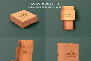 Food Packaging Box Mockups