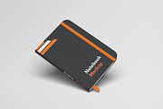 Notebook Mockup, a Books & Magazine Mockup by zpackcreative (Thumbnail 2 of 5)