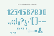 Stitch it up! A cross-stitch font, a Sans Serif Font by Studio Indigo (Thumbnail 7 of 9)