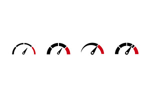 Four simple red and black, an Object Illustration by skripnikbb
