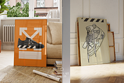 Modern Art Gallery 5, a Graphic by Wall Art Print Studio (Thumbnail 12 of 18)