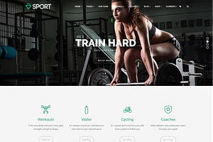 Sport Team & Athlete WordPress Theme