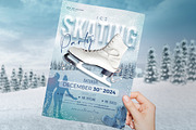 Ice Skating Flyer, a Flyer Template by Aarley Kaiven (Thumbnail 2 of 2)