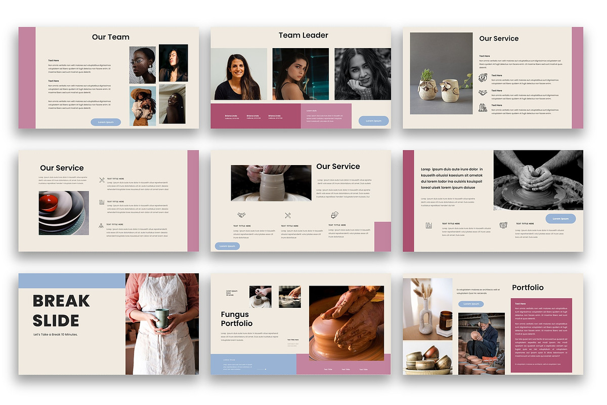 Fungus – Business PowerPoint, a Presentation Template by kreatifreya (Photo 3 of 5)