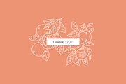 Fruit Garden Vector Illustrations, a Decorative Illustration by Emma Webb Studio (Thumbnail 7 of 7)