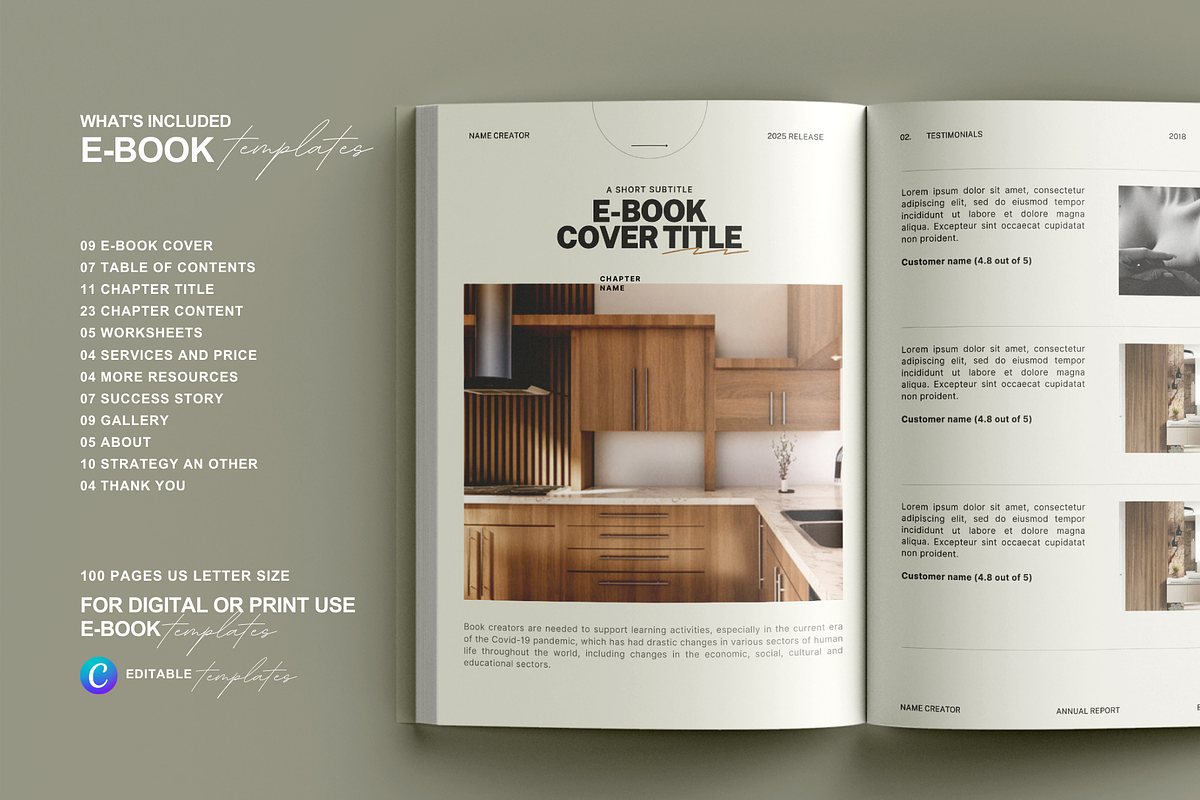 Workbook and E-Book Canva Templates, a Magazine Template by Prapti Design (Photo 2 of 10)