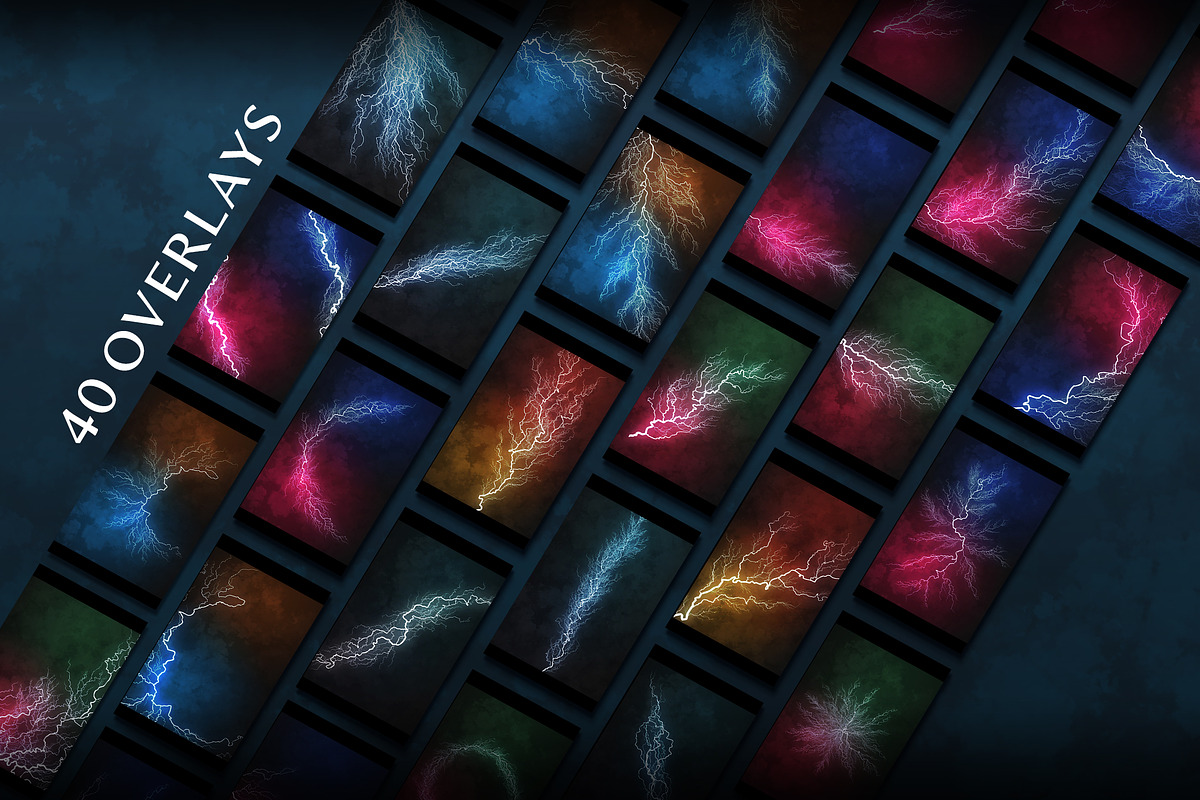 102 Lightning Brushes preview 3