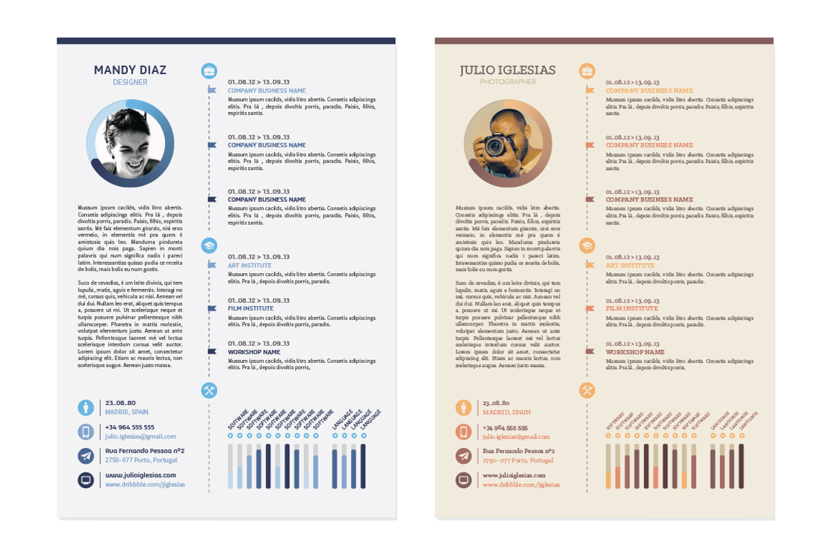 Make it Simple Resume, a Resume Template by this is awsm (Photo 1 of 3)