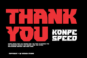 Konpe Speed - Racing Car Font, a Sans Serif Font by QR Design Studio (Thumbnail 12 of 12)
