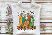 The Golden Ghouls Girls Halloween Pn, an Illustration by Libby Wishes (Thumbnail 2 of 4)