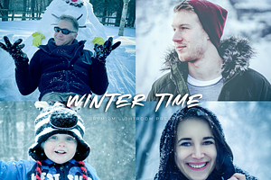 10 Winter Time Lightroom Presets, a Preset Add-On by RamsaGraphi