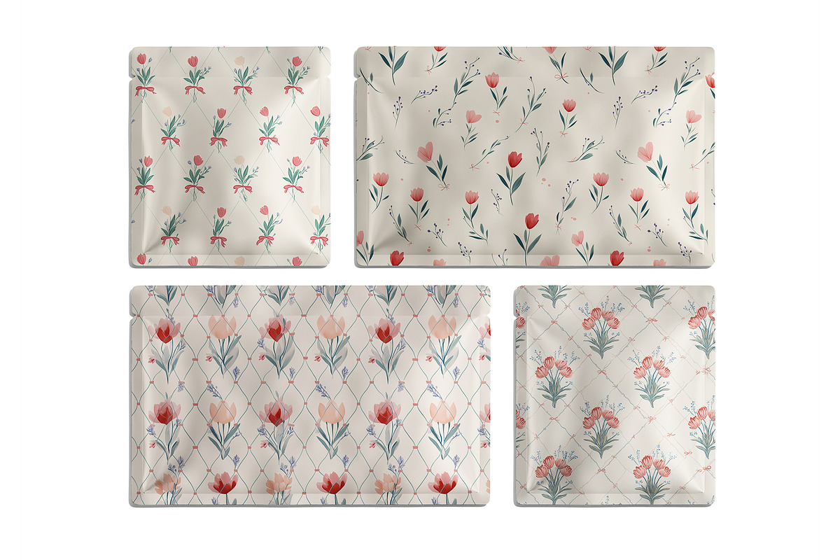 6 Seamless Pattern: Cream Petal, a Pattern Graphic by StudioCitra (Photo 2 of 10)