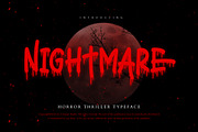 Nightmare Thriller Business Font, a Font by Creatype Studio (Thumbnail 1 of 9)