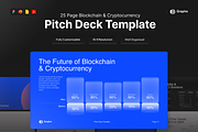 Blockchain Cryptocurrency Pitch Deck, a Presentation Template by pickolabstudio (Thumbnail 1 of 5)