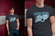 Men's T-shirt Mock-up, a Shirt Mockup by Mint Pixels (Thumbnail 5 of 7)